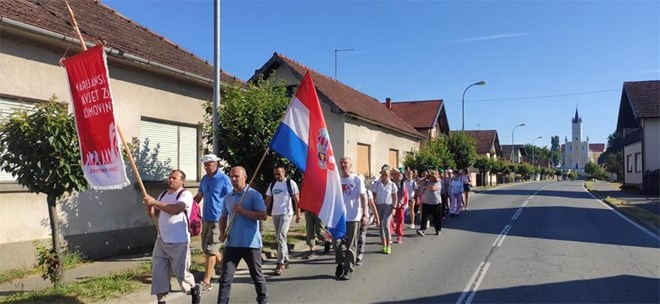 Priključna ruta Marijanskog zavjeta za Domovinu od Molvi do Reke